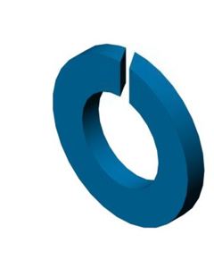 Spring washer A 10 DIN 127-galv